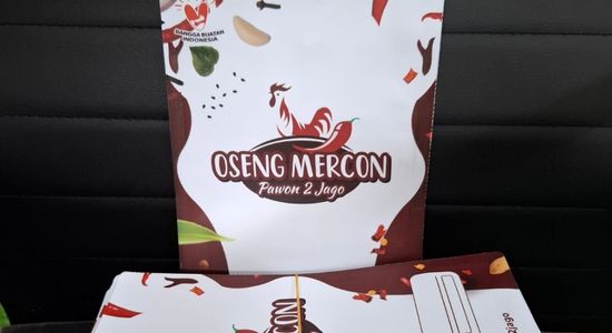 Cetak Standing Pouch Oseng Mercon Custom Non Ziplock Bahan Metalize